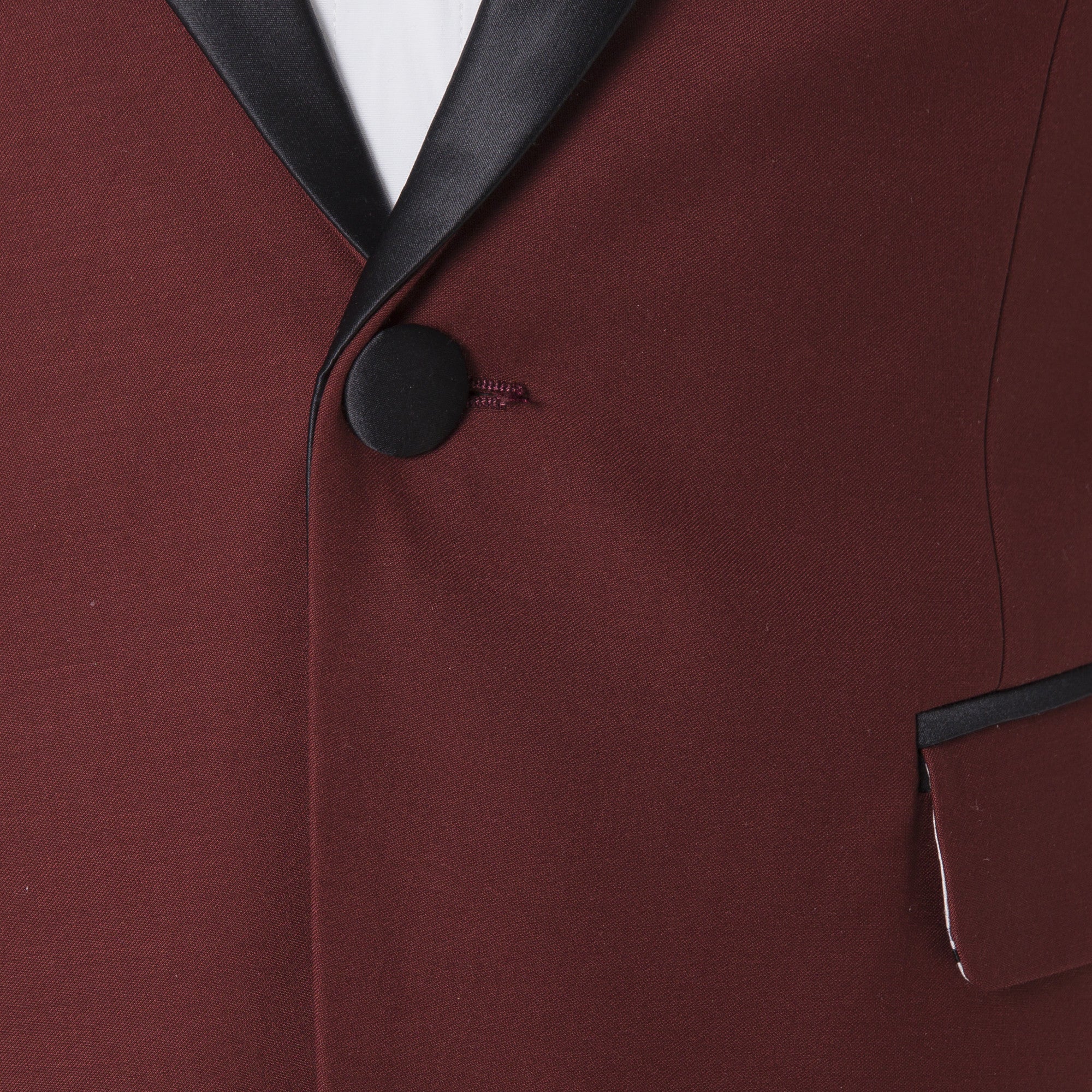 Custom Suit: Baynes Maroon