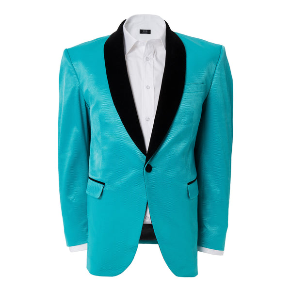 Custom Suit: Baynes Turquoise