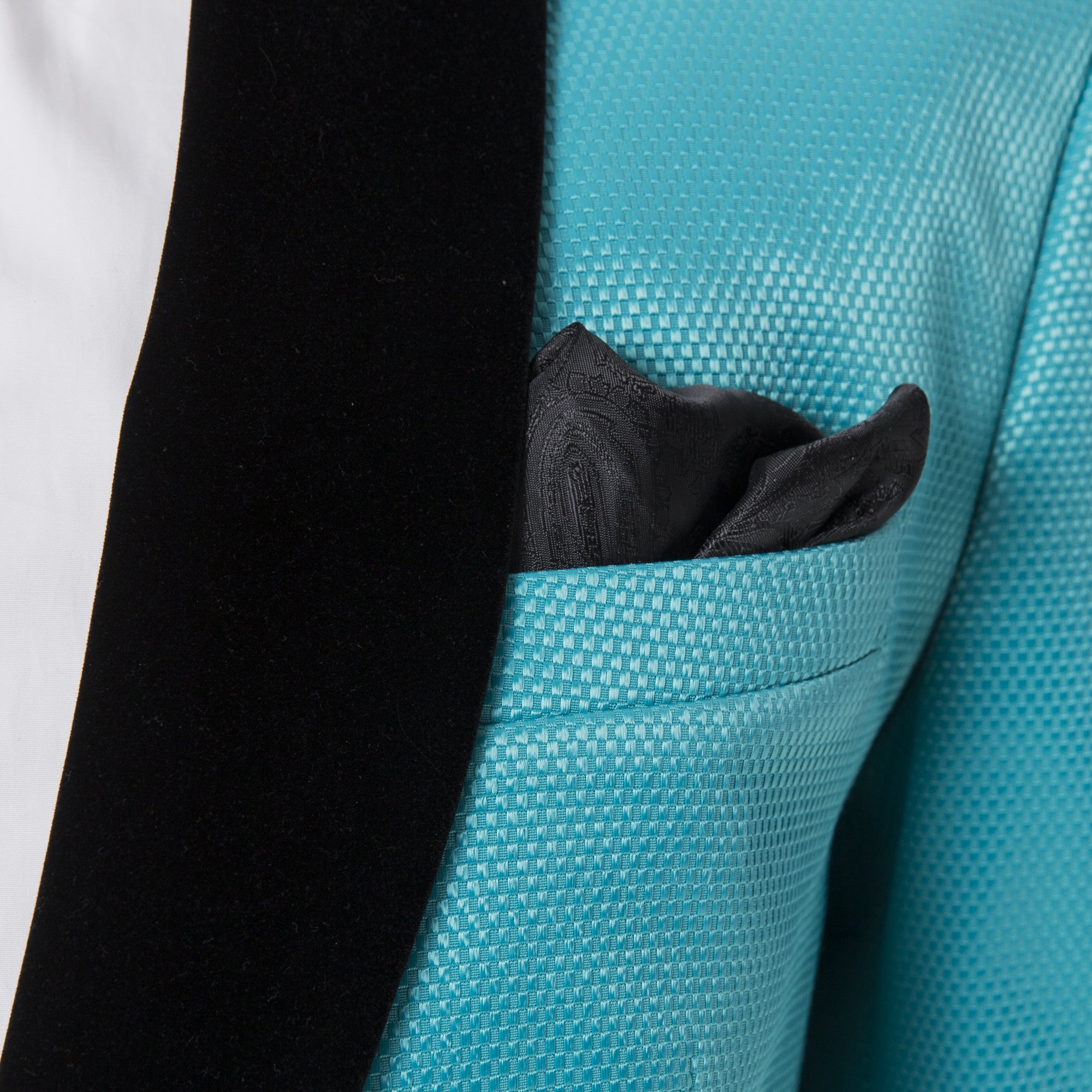 Custom Suit: Baynes Turquoise